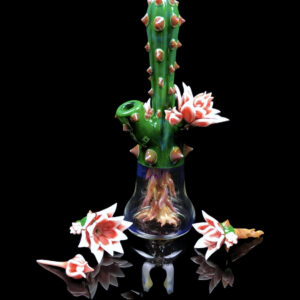 Fully Bloomed Root Perc Terrarium