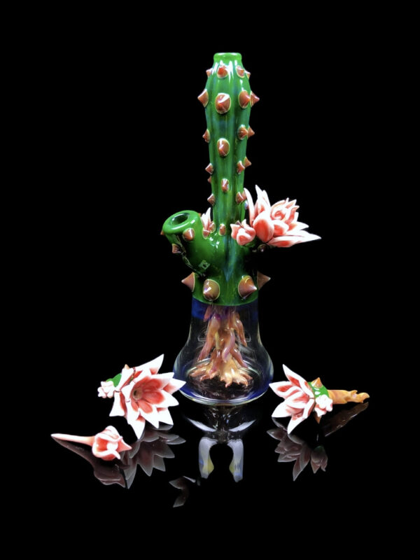 Fully Bloomed Root Perc Terrarium